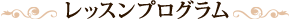 レッスンプログラム