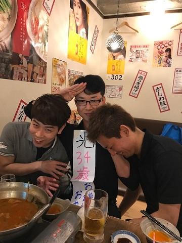 水出先生お誕生日♪